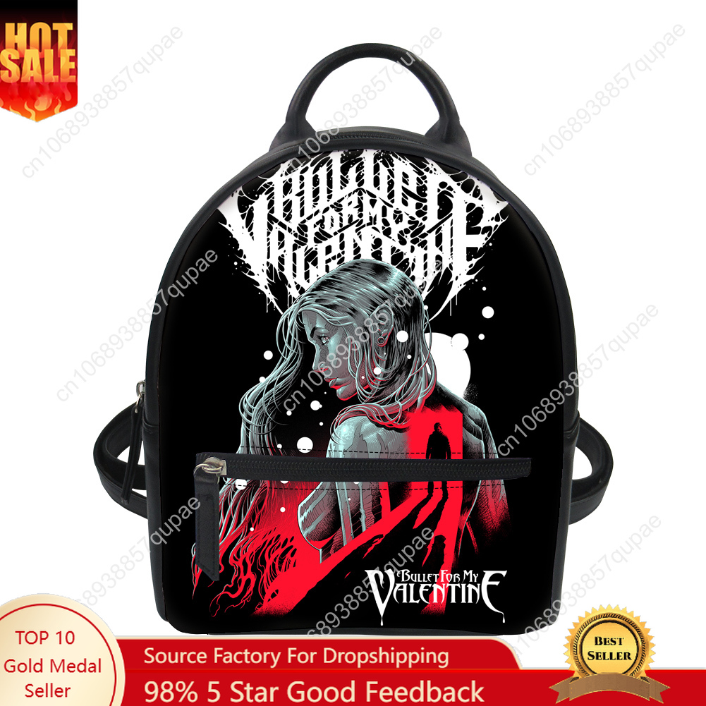 Mini Backpack Purse - Bullet for My Valentine band Custom