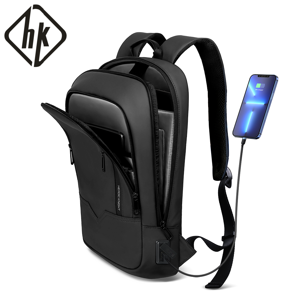 Laptop Backpack 15.6 - HK Slim Business Backpack for Men