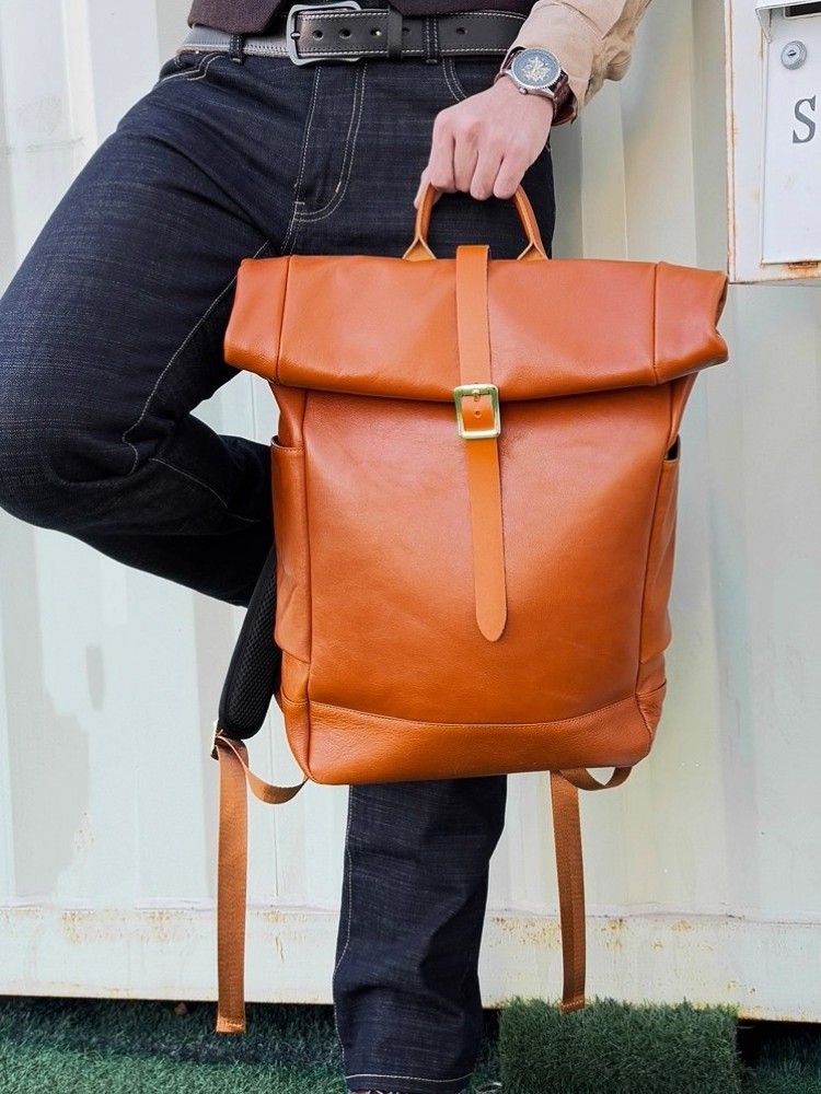 Large Capacity Mens Genuine Le - Leather Backpack Vintage 리뷰 및 가격
