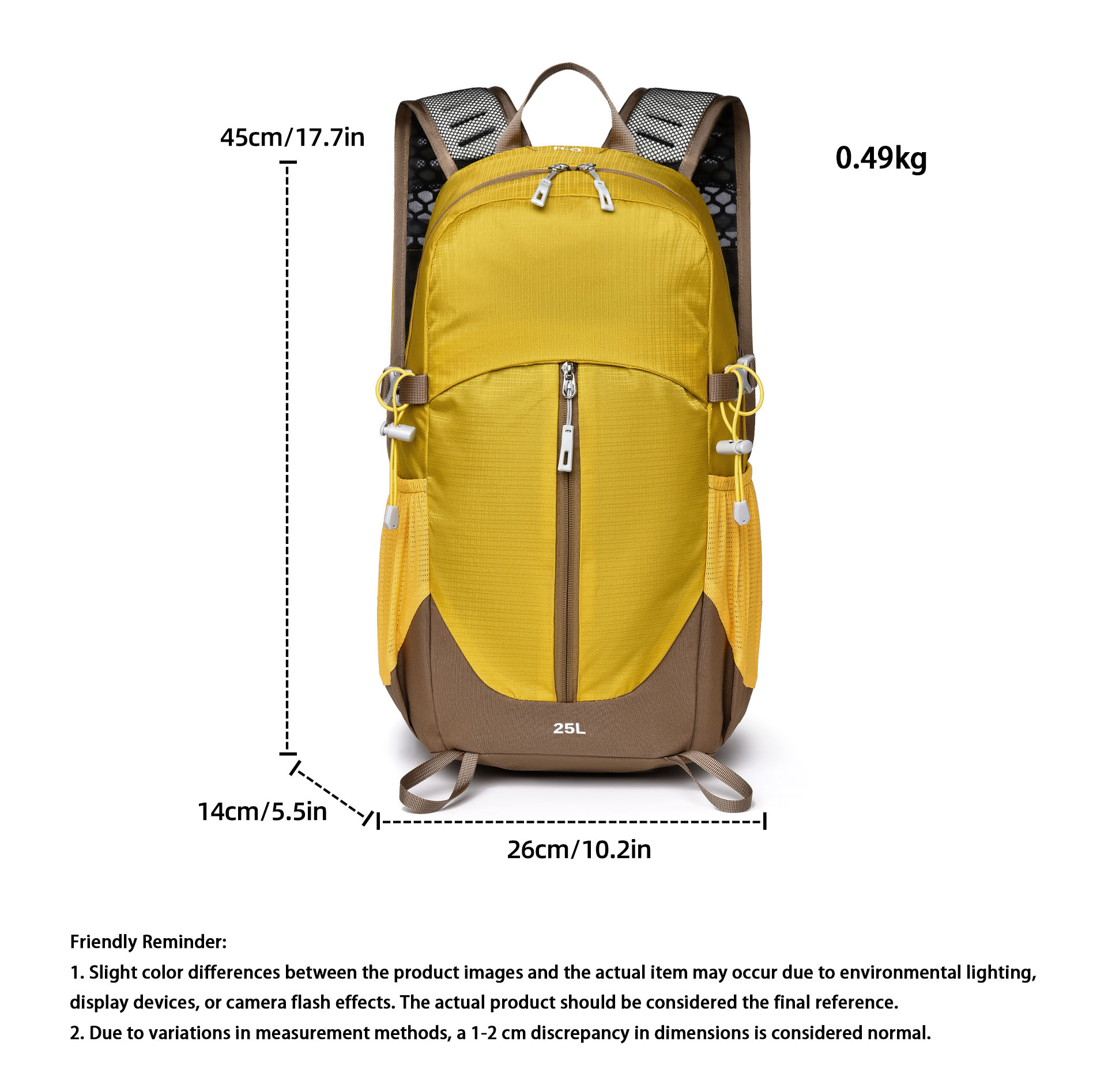 25l Large Capacity Hiking Back - Hiking Backpack Waterproof 리뷰 및 가격