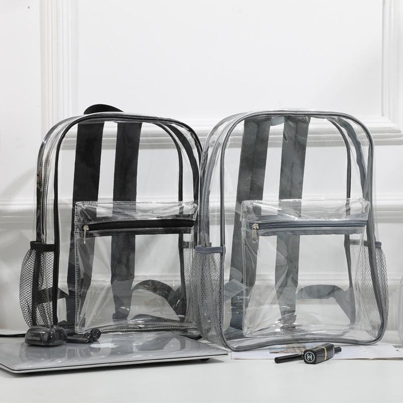 Transparent PVC Outdoor Sports - Canvas Backpack Casual 리뷰 및 가격