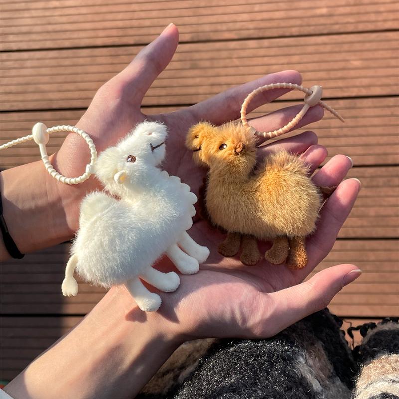 1PCS Mini Camel Plush Keychain - Mini Backpack Purse 리뷰 및 가격