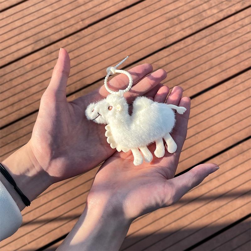 1PCS Mini Camel Plush Keychain - Mini Backpack Purse 리뷰 및 가격
