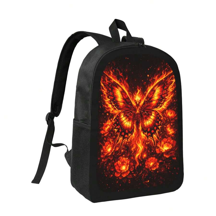 Flame Phoenix Butterfly Backpa - Fashion Backpack Women 리뷰 및 가격