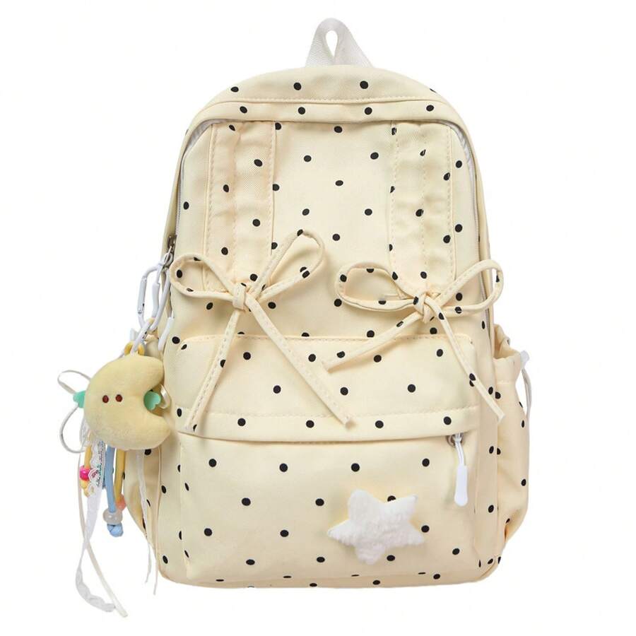Cute Polka Dot Small Backpack  - Fashion Backpack Women 리뷰 및 가격