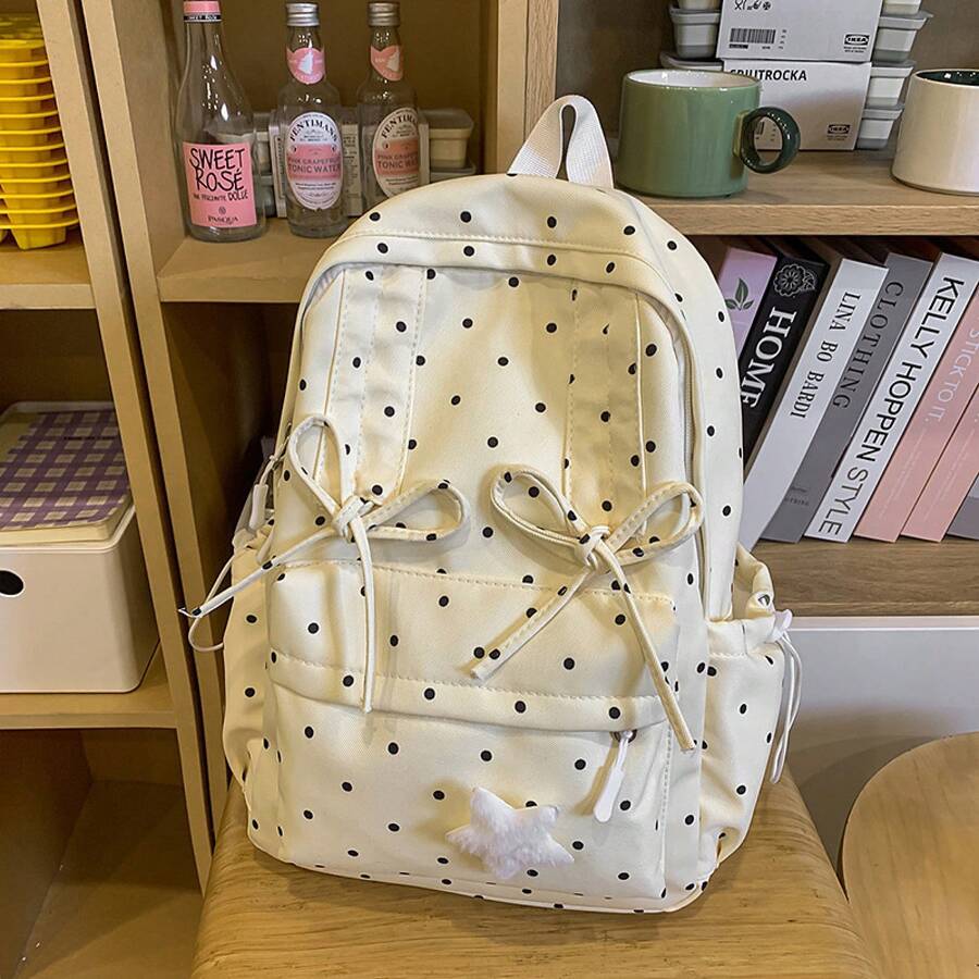 Cute Polka Dot Small Backpack  - Fashion Backpack Women 리뷰 및 가격