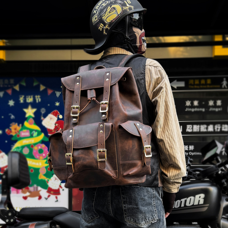 New Arrivals Leather Backpack  - Leather Backpack Vintage 리뷰 및 가격