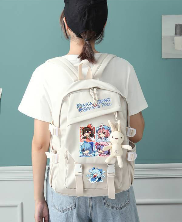 44×31×13cm Black Khaki,Touhou  - School Backpack Teen 리뷰 및 가격