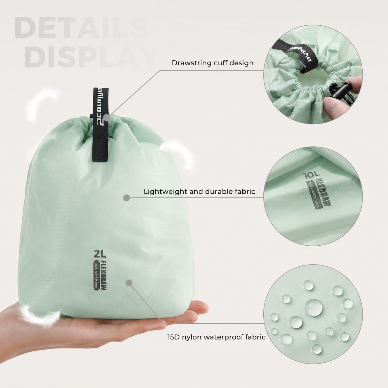 Large Capacity Waterproof Stor - Hiking Backpack Waterproof 리뷰 및 가격