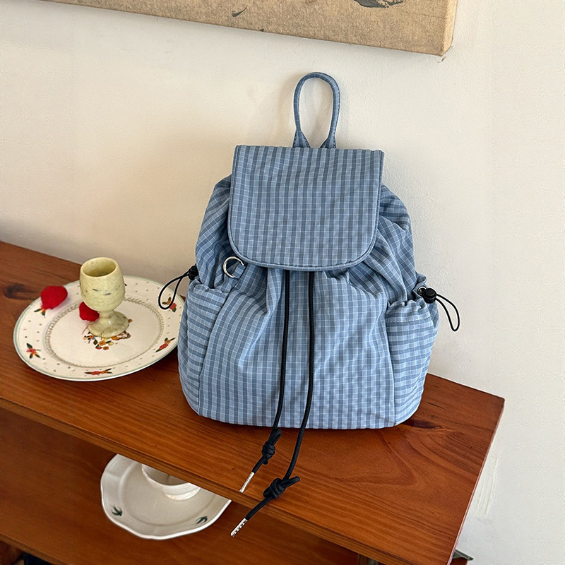 Plaid Laptop Lightweight Backp - Canvas Backpack Casual 리뷰 및 가격