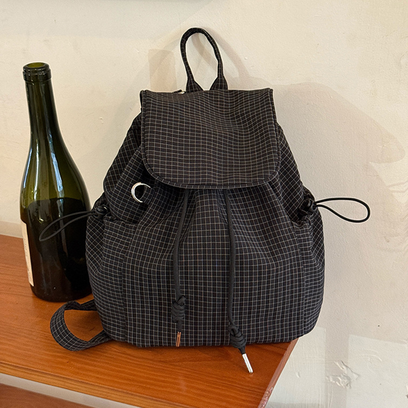 Plaid Laptop Lightweight Backp - Canvas Backpack Casual 리뷰 및 가격