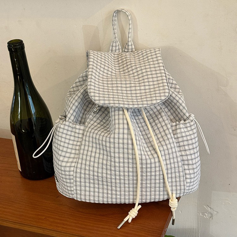 Plaid Laptop Lightweight Backp - Canvas Backpack Casual 리뷰 및 가격