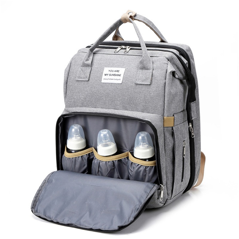 Fashionable Folding Baby Crib  - Backpack Diaper Bag 리뷰 및 가격