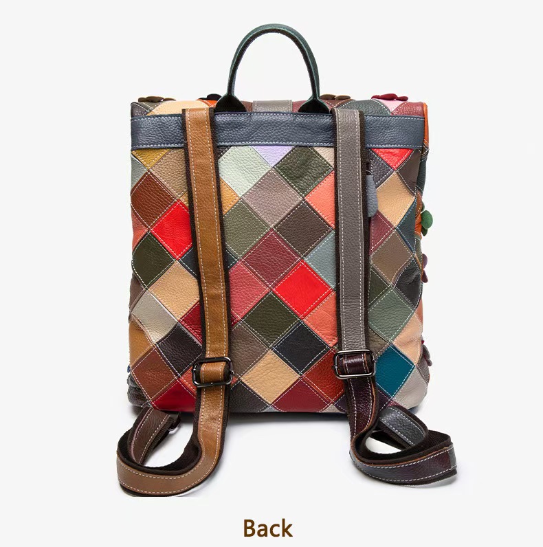 Vintage Women Genuine Leather  - Fashion Backpack Women 리뷰 및 가격