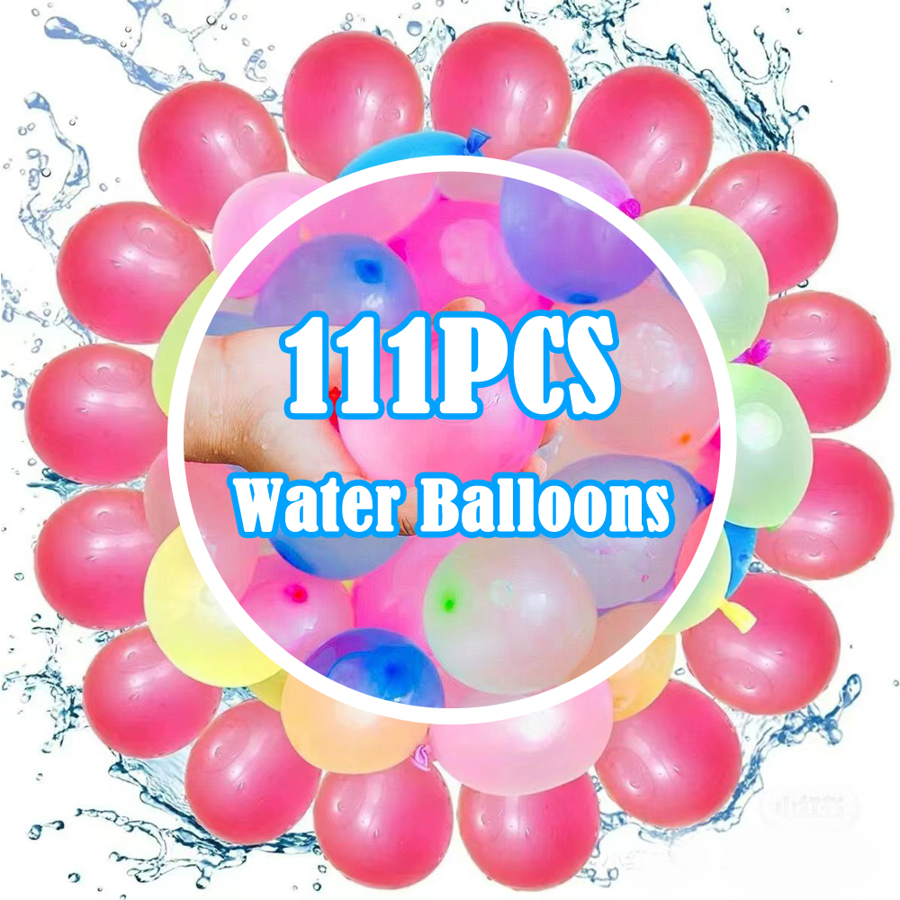 111pcs/bag Water Balloons Rapi - Hydration Pack Outdoor 리뷰 및 가격