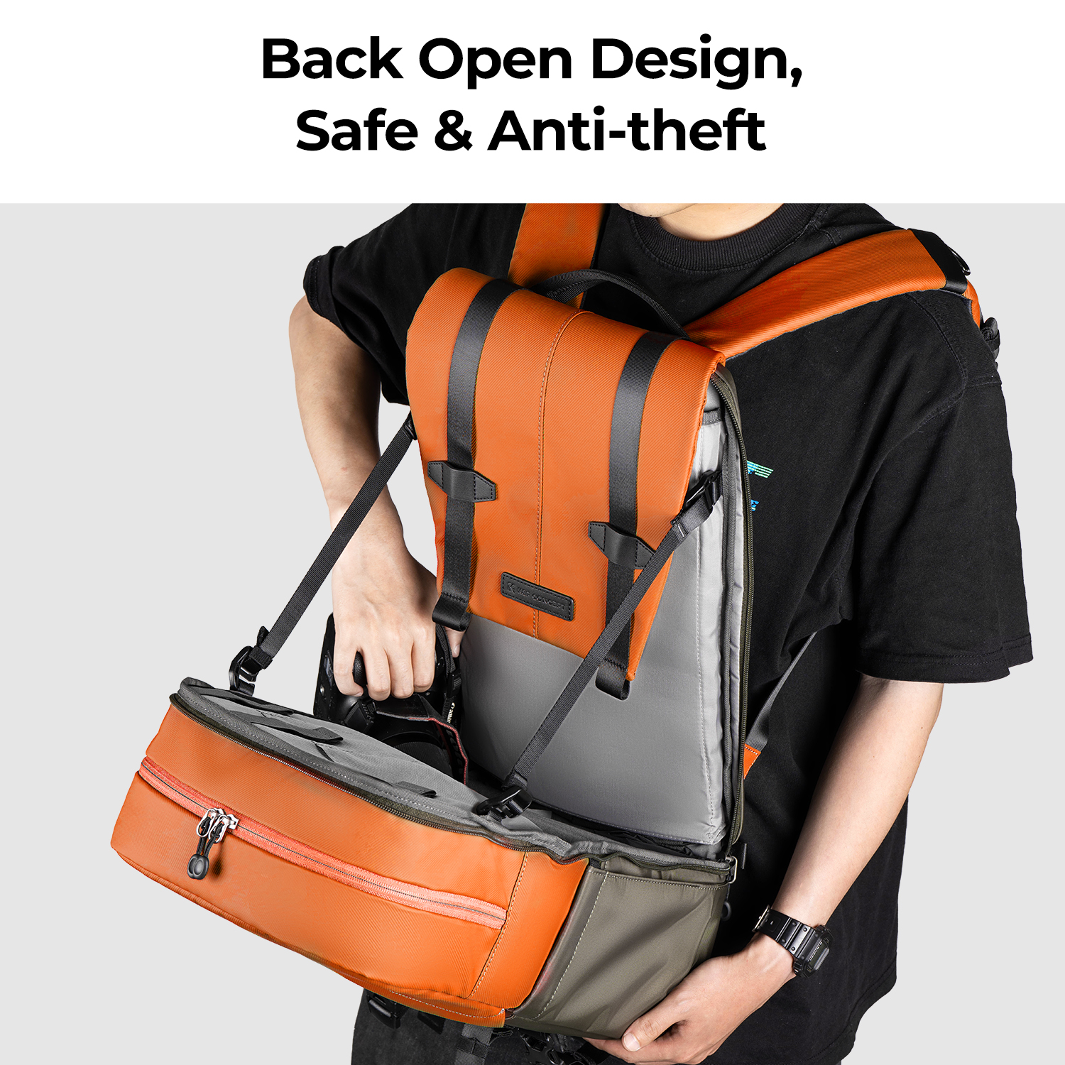 K&F CONCEPT Camera Backpack Tr - Laptop Backpack 15.6 리뷰 및 가격