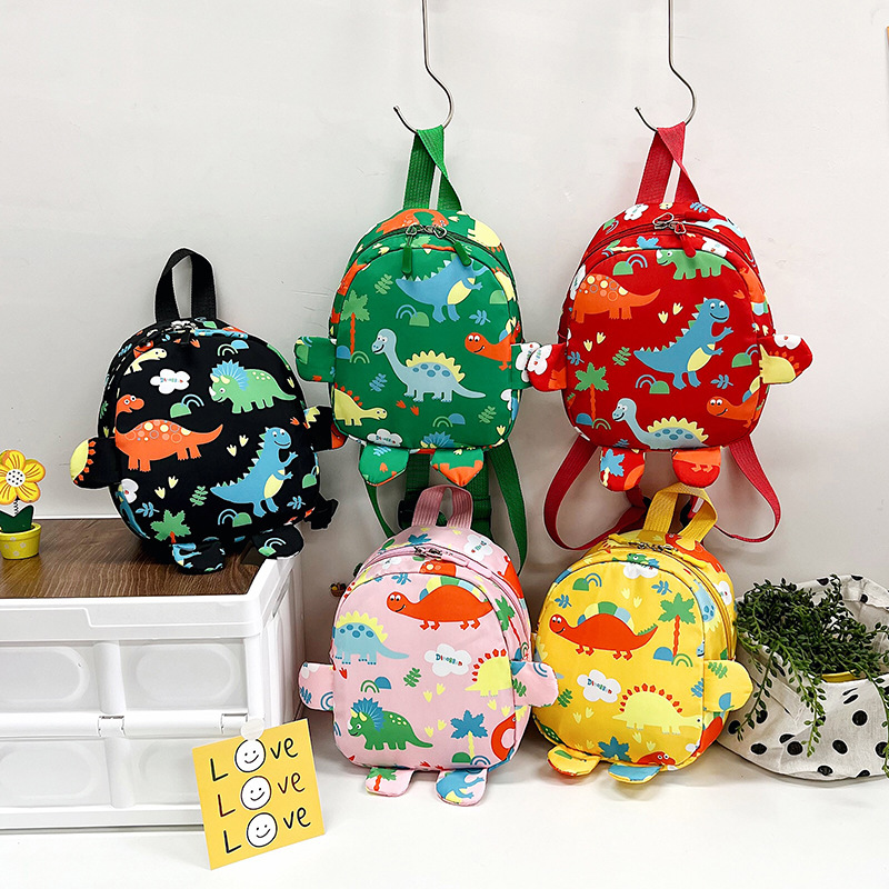 Cute Children Bag Cartoon Dino - Travel Backpack Anti Theft 리뷰 및 가격