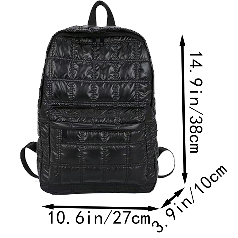 Trendy Stylish Shiny Backpack  - Canvas Backpack Casual 리뷰 및 가격