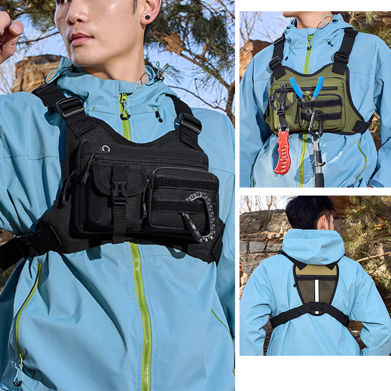 Outdoor Sports Chest Bag Vest  - Rucksack Military Style 리뷰 및 가격