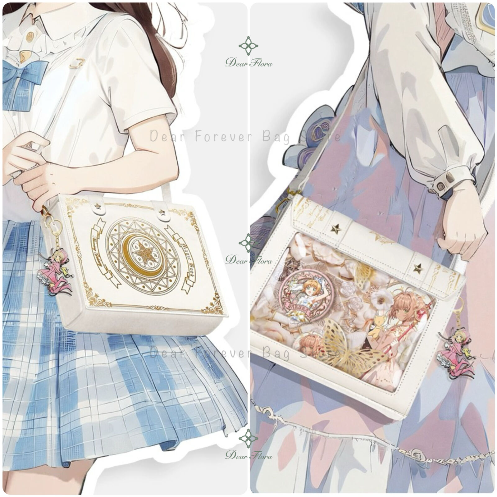 Y2K Magic Book Lolita Ita Bag  - Mini Backpack Purse 리뷰 및 가격