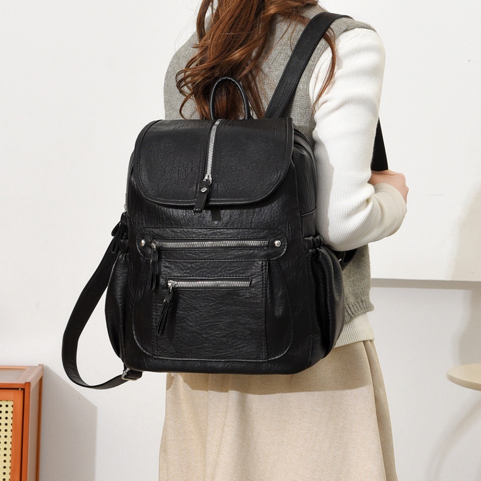 Ladies Bookbag Rucksack Women  - Leather Backpack Vintage 리뷰 및 가격