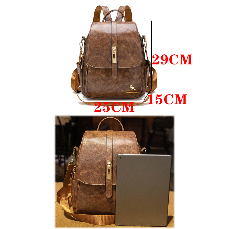 College Women Backpacks Design - Leather Backpack Vintage 리뷰 및 가격