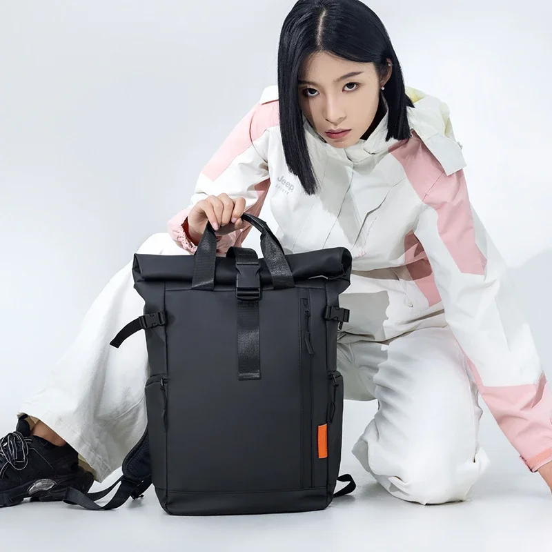 Unisex Fashionable Minimalist  - Canvas Backpack Casual 리뷰 및 가격