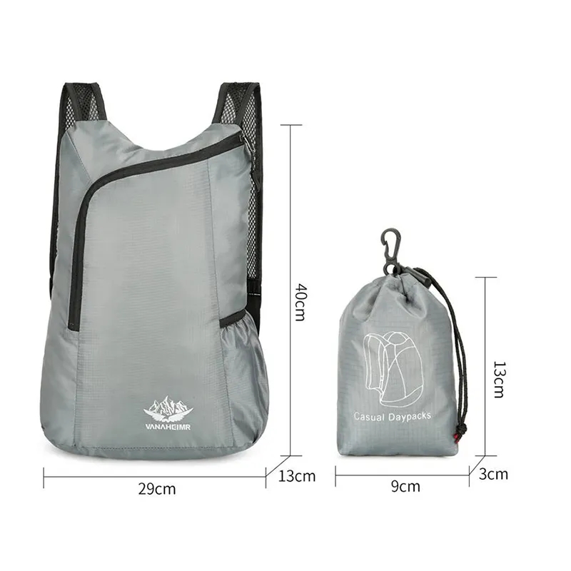 20L Unisex Lightweight Outdoor - Foldable Backpack Small 리뷰 및 가격