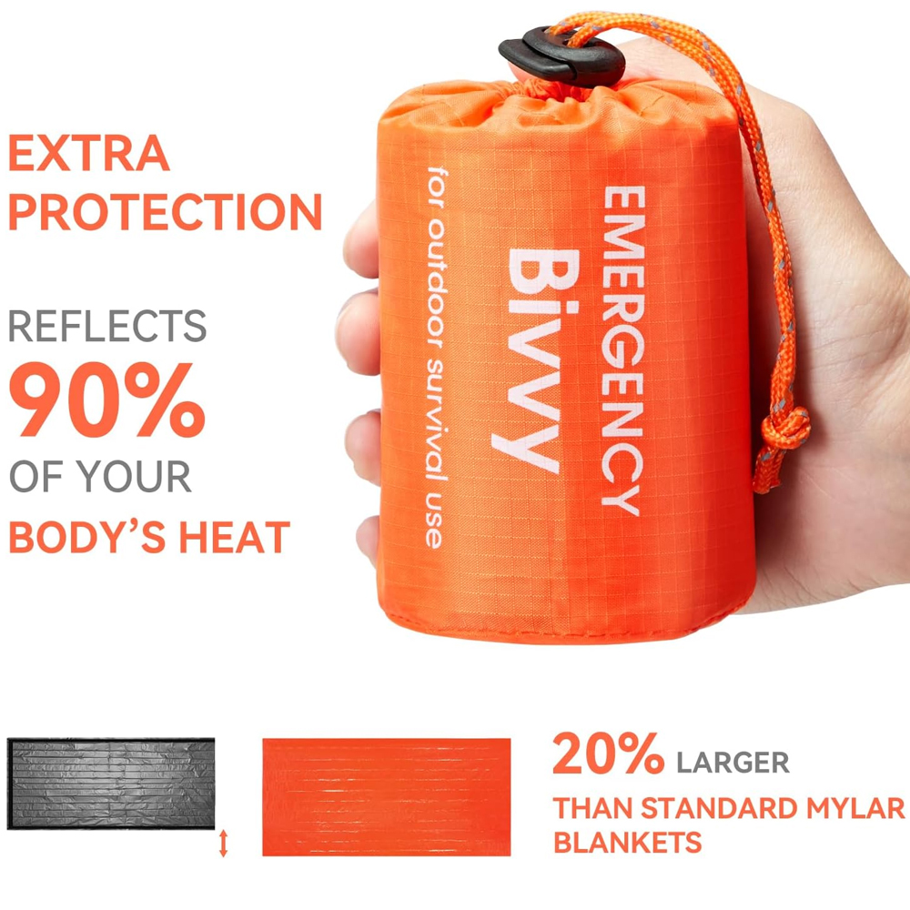 Emergency Sleeping Bag Surviva - Hiking Backpack Waterproof 리뷰 및 가격
