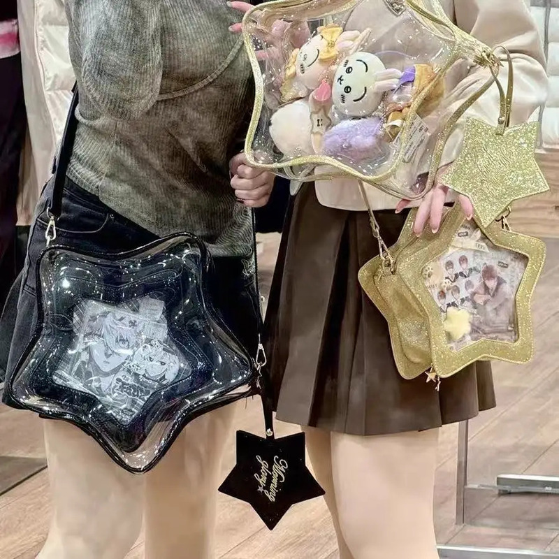 Y2K Cute Bling Star Ita Crossb - Mini Backpack Purse 리뷰 및 가격