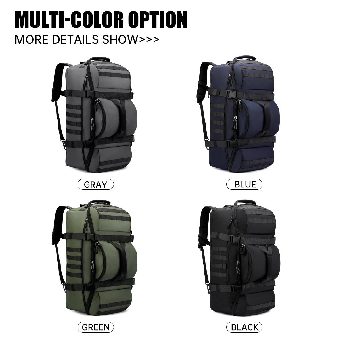 Outdoor Mountaineering Bag 90L - Hiking Backpack Waterproof 리뷰 및 가격