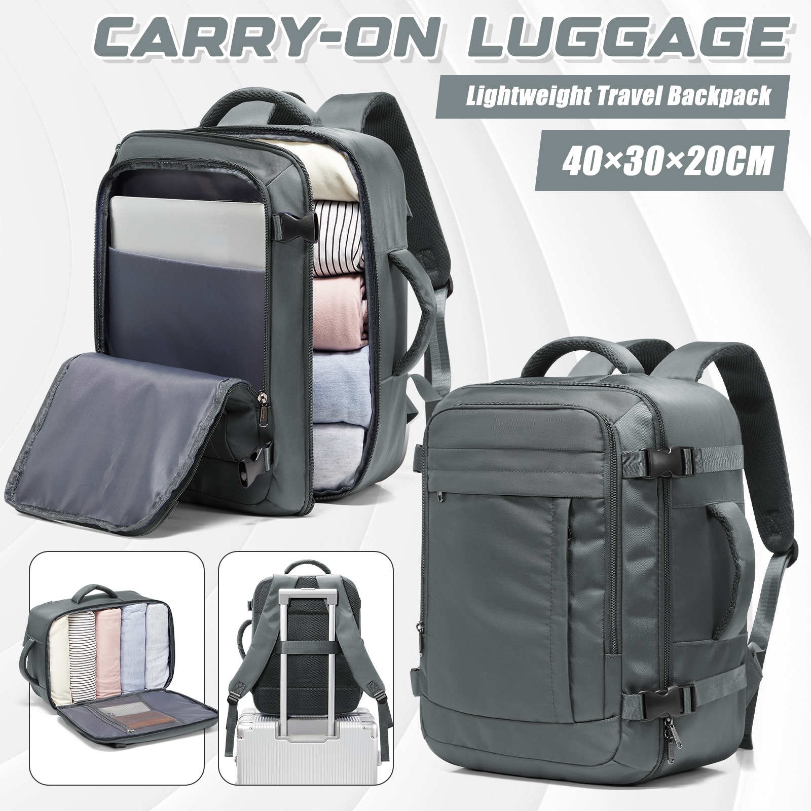 Ryanair Cabin Bags 40x30x20 Un - Canvas Backpack Casual 리뷰 및 가격