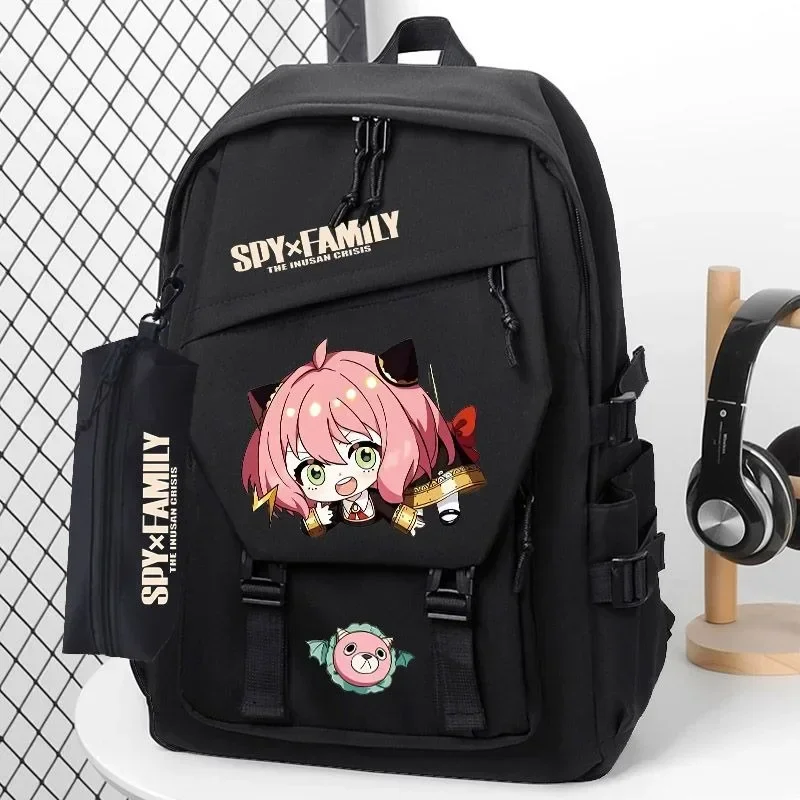 Chibi, 43x30x14cm, Spy x Famil - School Backpack Teen 리뷰 및 가격