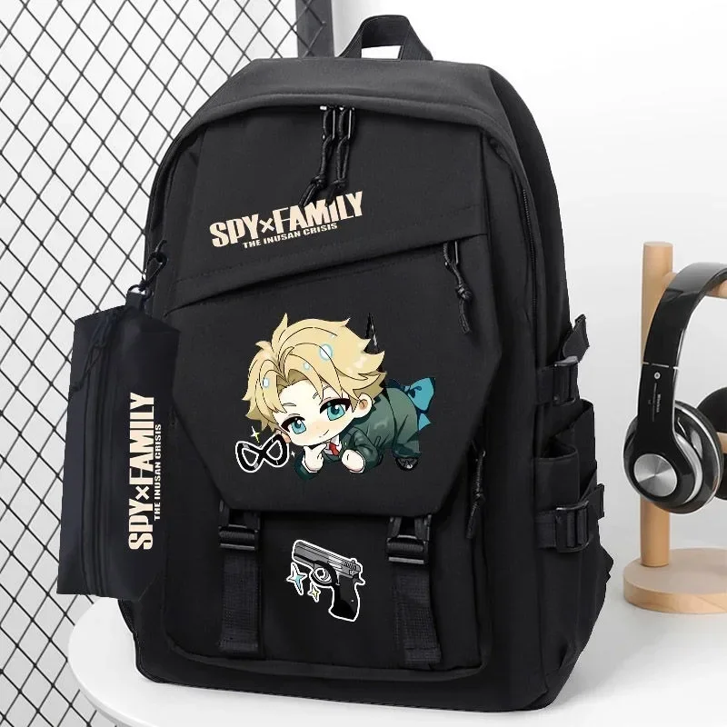 Chibi, 43x30x14cm, Spy x Famil - School Backpack Teen 리뷰 및 가격