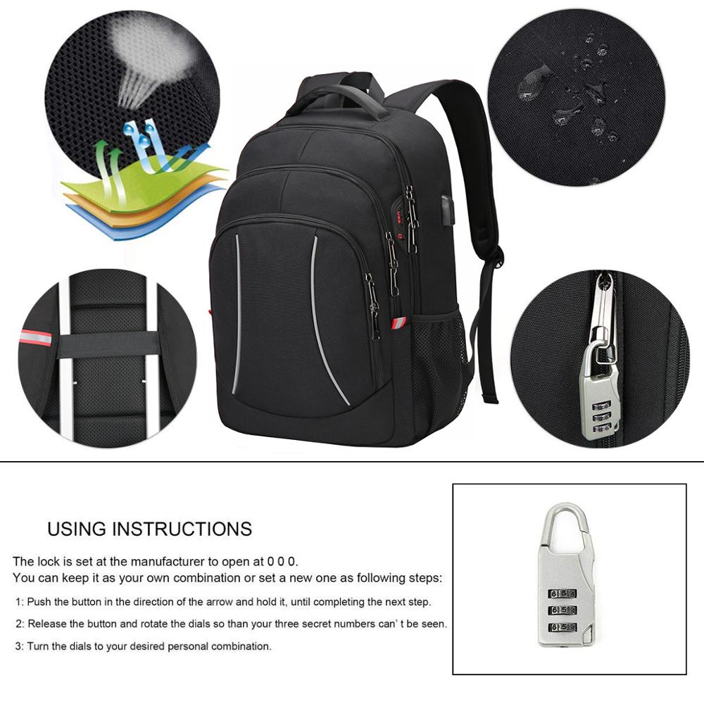 Men Multifuction Travel Laptop - Laptop Backpack 15.6 리뷰 및 가격