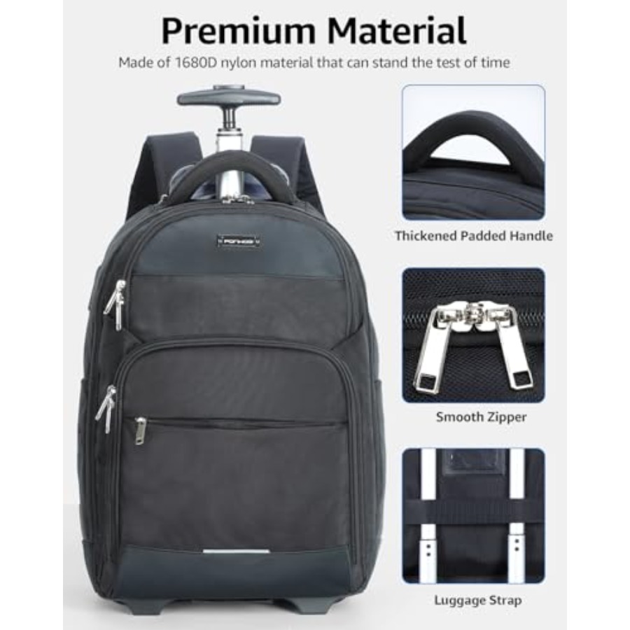 Rolling Backpack 30L Travel La - Laptop Backpack 15.6 리뷰 및 가격