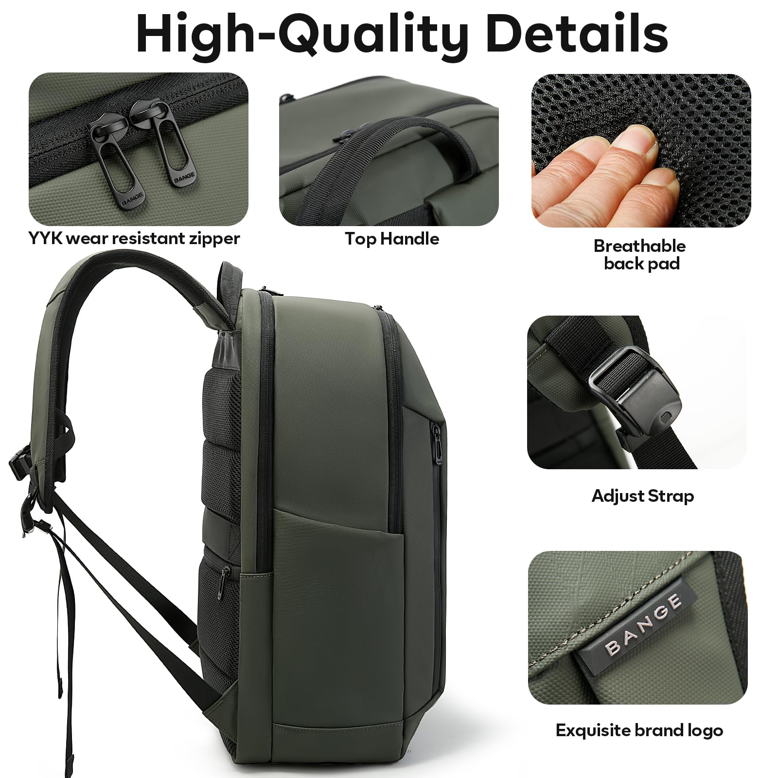 BANGE Fashion Simple Design Wo - Laptop Backpack 15.6 리뷰 및 가격