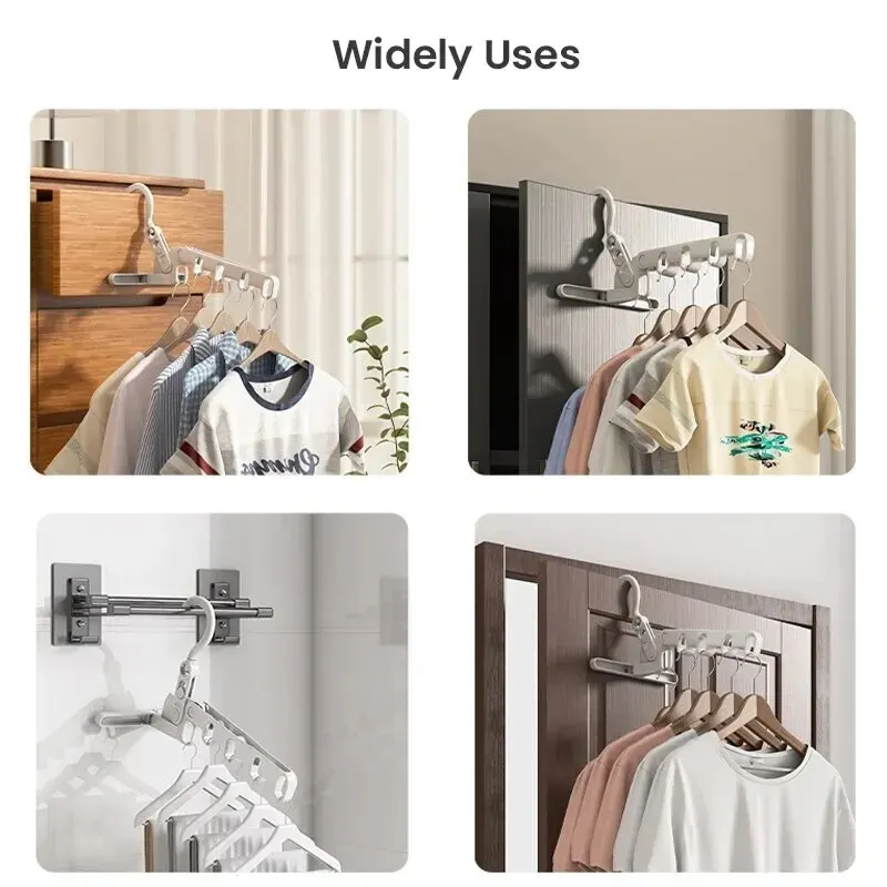 5-Hole Portable Clothes Hanger - Foldable Backpack Small 리뷰 및 가격