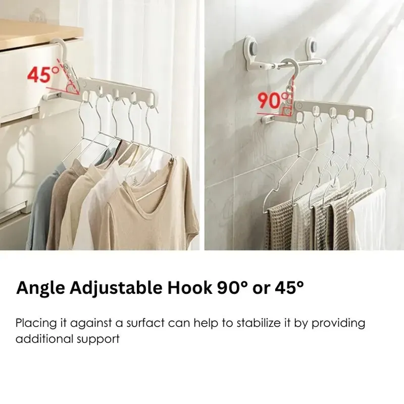 5-Hole Portable Clothes Hanger - Foldable Backpack Small 리뷰 및 가격
