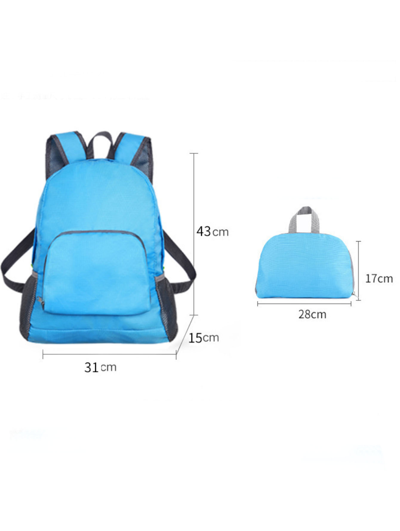 Foldable travel bag, lightweig - Foldable Backpack Small 리뷰 및 가격