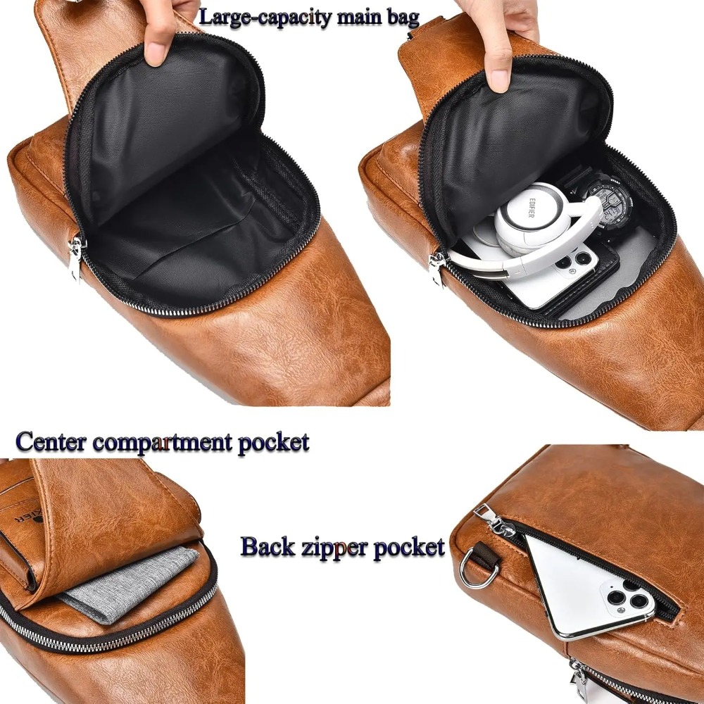 Sling Bag for Men Crossbody Ch - Sling Backpack Shoulder 리뷰 및 가격