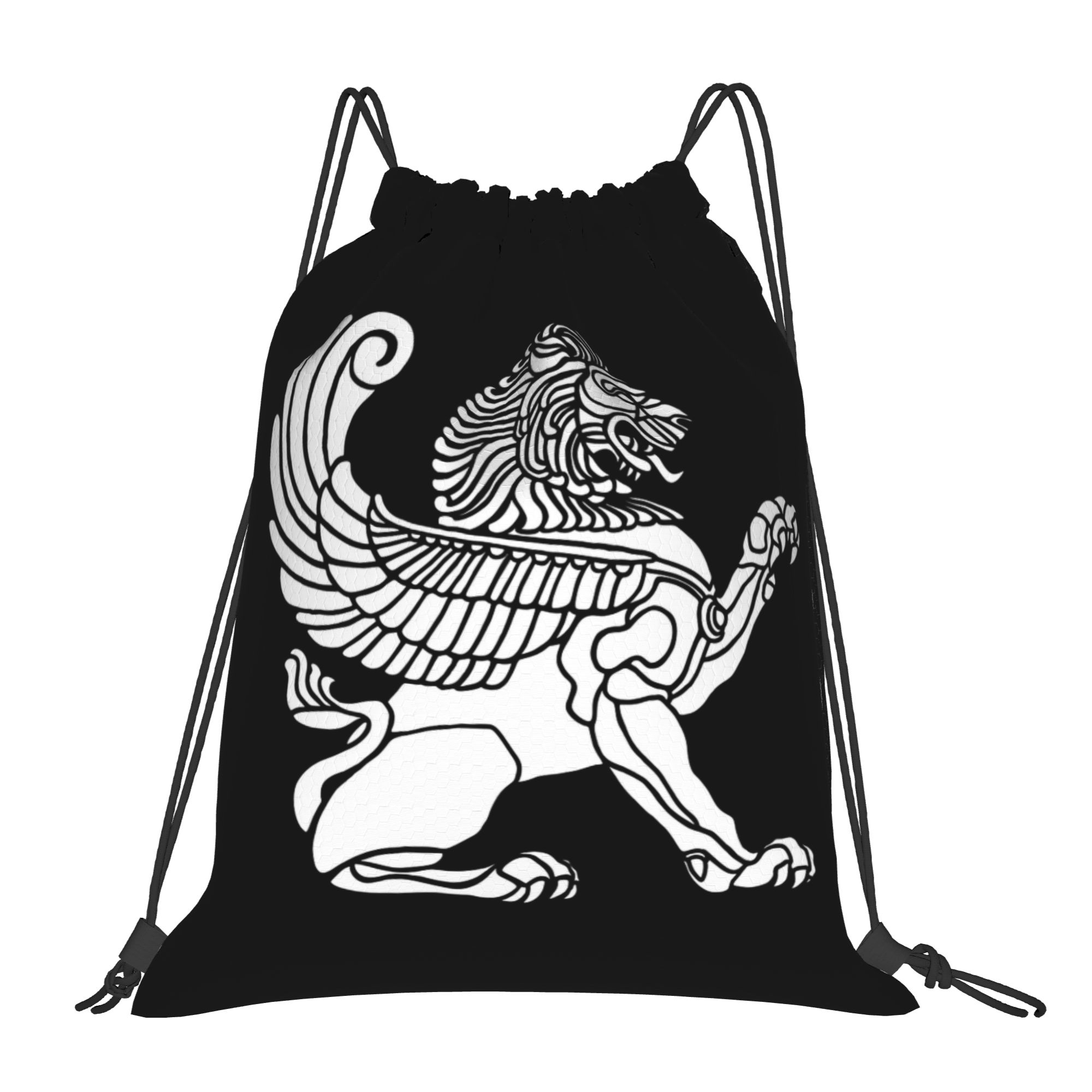 Persian Lion Iranian Iran Pers - Drawstring Gym Bag 리뷰 및 가격