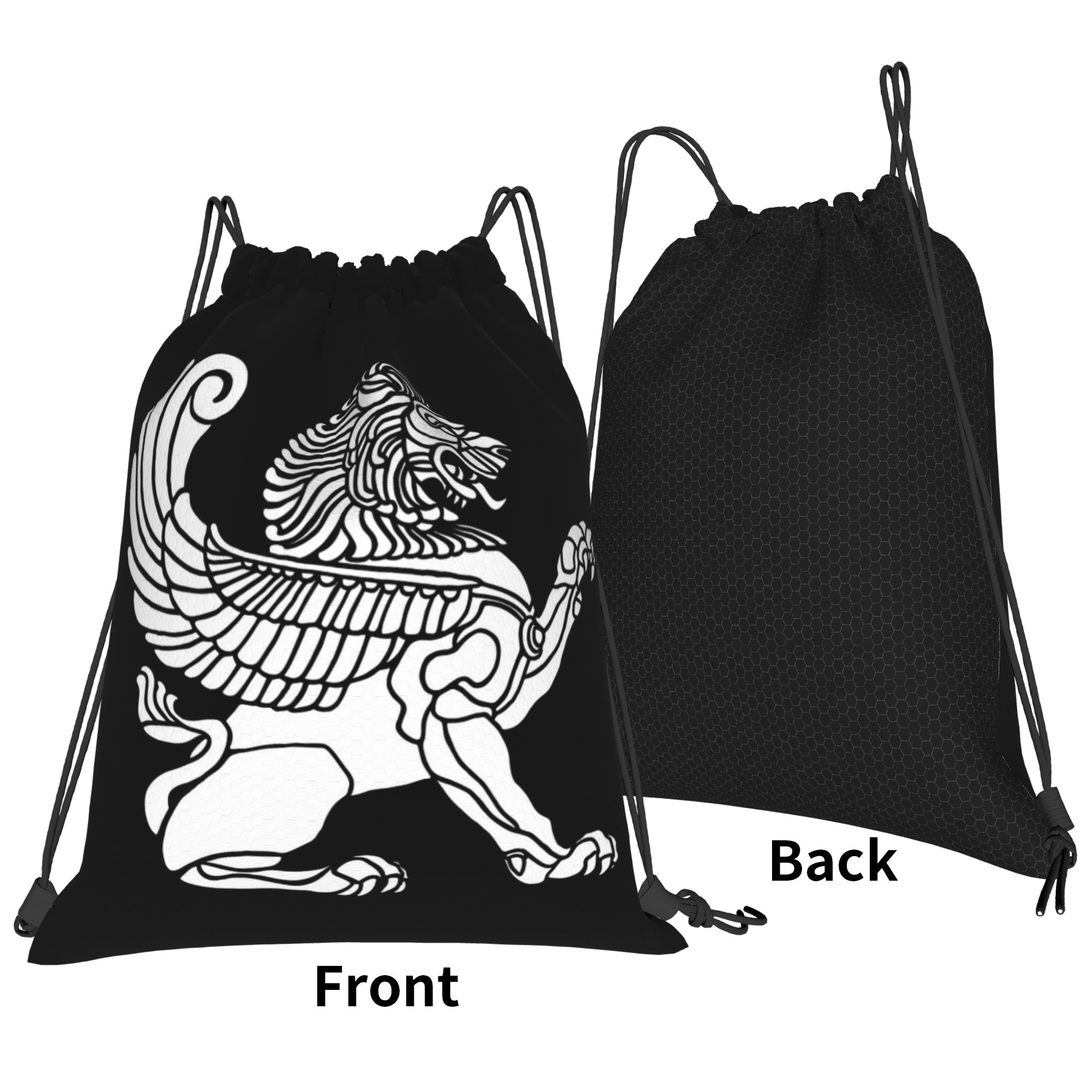 Persian Lion Iranian Iran Pers - Drawstring Gym Bag 리뷰 및 가격