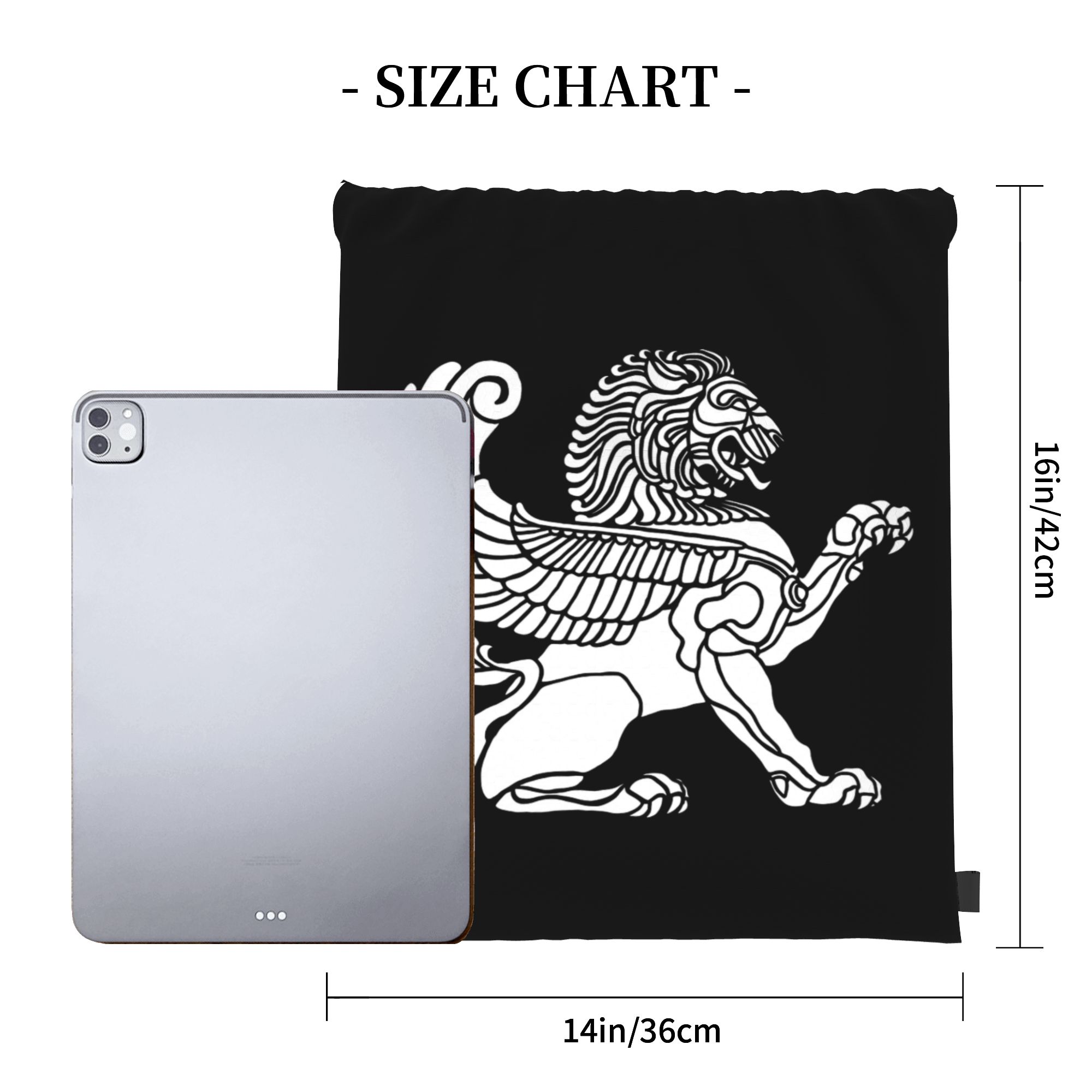 Persian Lion Iranian Iran Pers - Drawstring Gym Bag 리뷰 및 가격