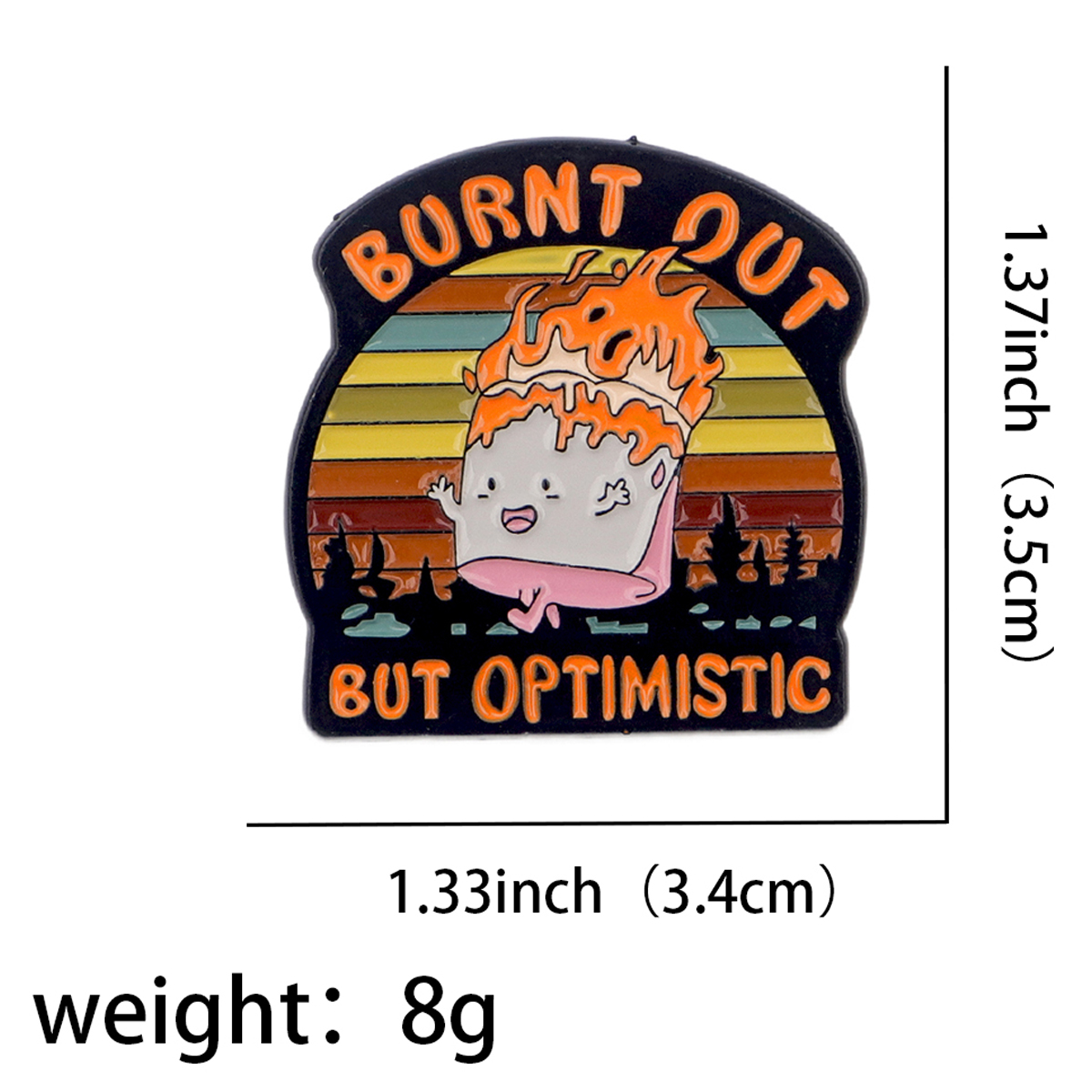 Fire Badges Enamel Pin Brooche - Fashion Backpack Women 리뷰 및 가격
