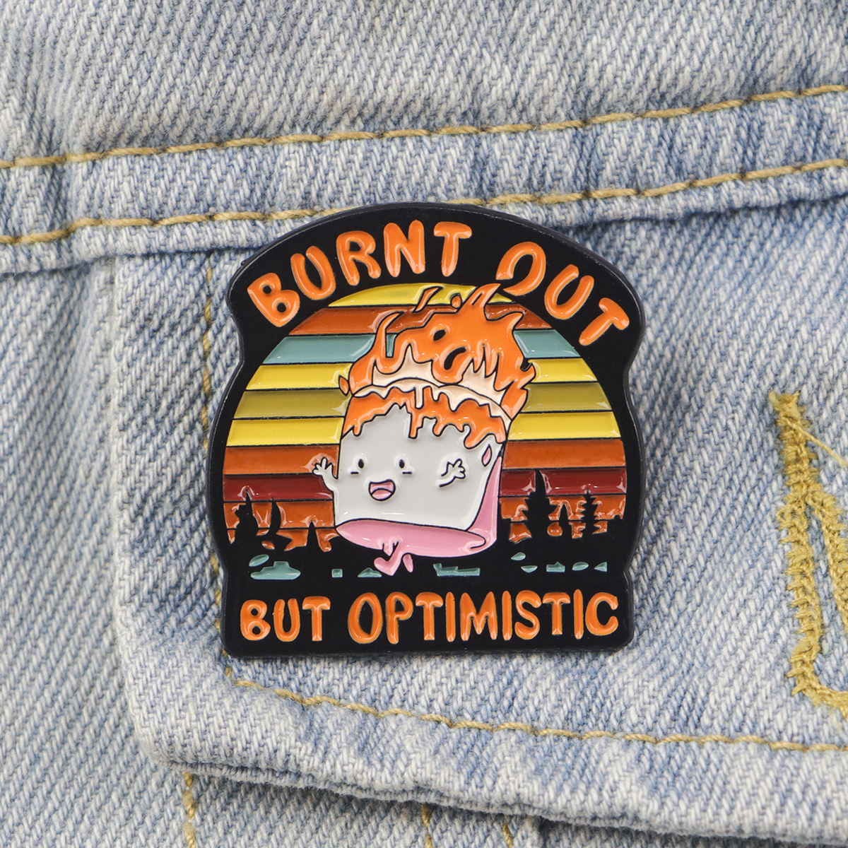 Fire Badges Enamel Pin Brooche - Fashion Backpack Women 리뷰 및 가격