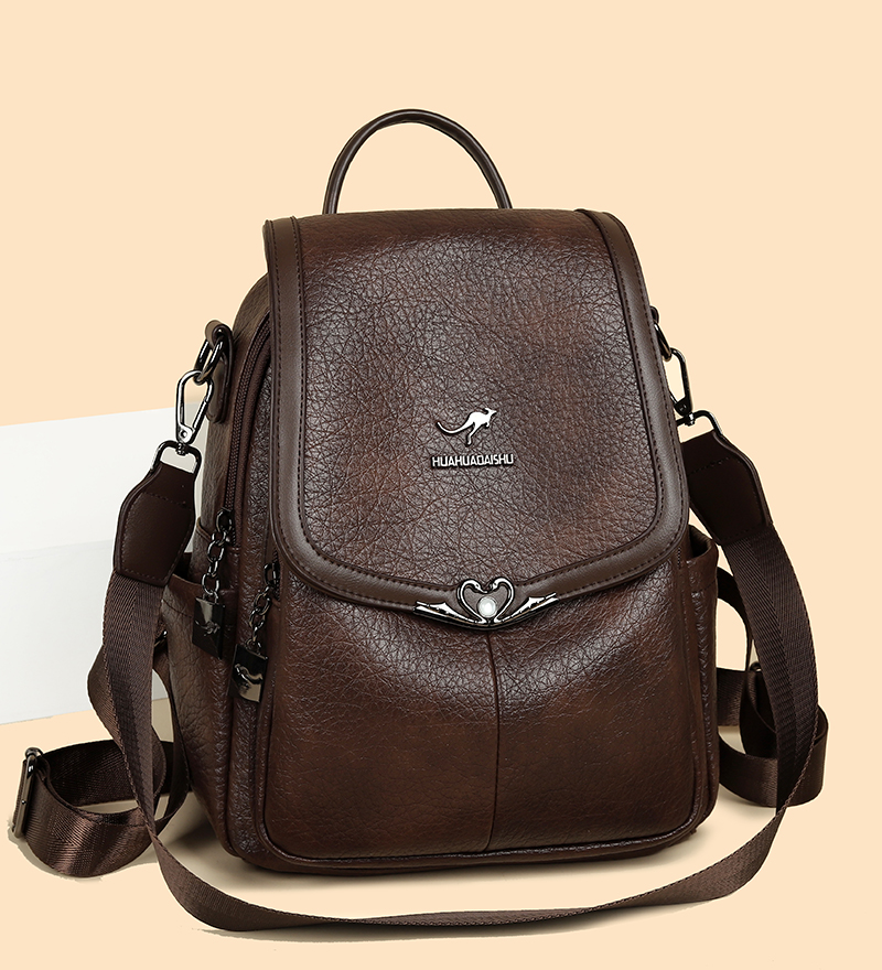 2026 new Ladies Bookbag Rucksa - Leather Backpack Vintage 리뷰 및 가격