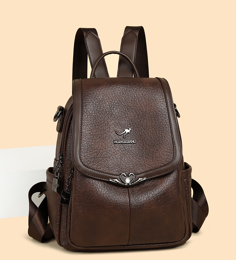 2026 new Ladies Bookbag Rucksa - Leather Backpack Vintage 리뷰 및 가격