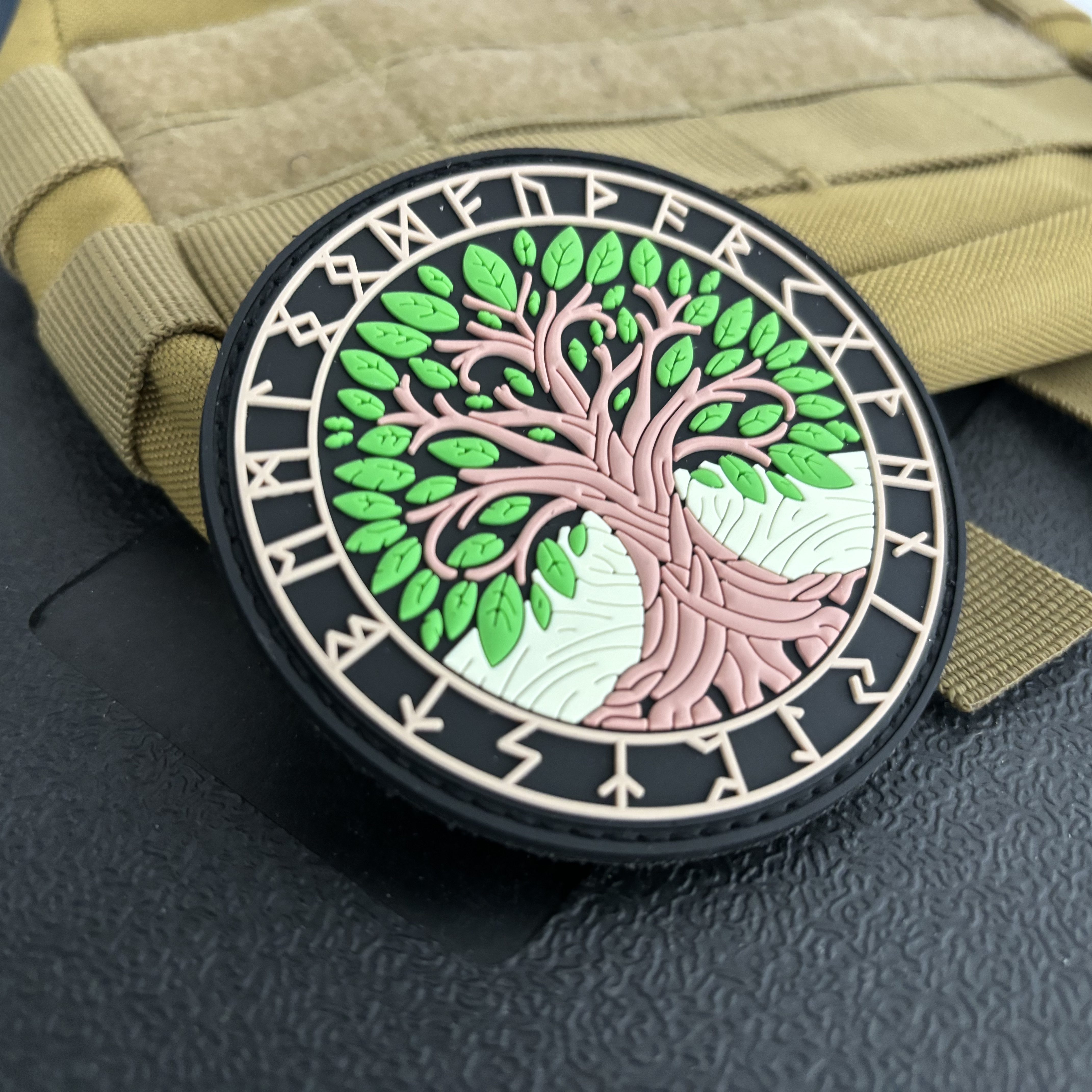 Yggdrasil Viking Totem PVC Pat - Urban Backpack Tactical 리뷰 및 가격