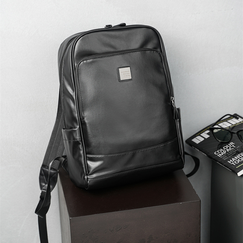 Man's PU Leather Backpack Exec - Leather Backpack Vintage 리뷰 및 가격